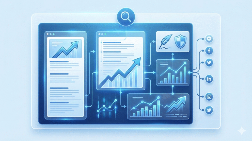 SEO December Core Update showing preferred sources and social data impact on search rankings